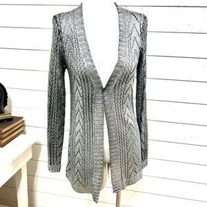 Alberto makali sweater silver black medium